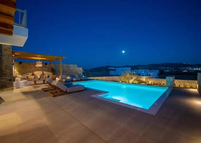 فيلة Summer Breeze Luxury Mykonos بانورموس ميكونو