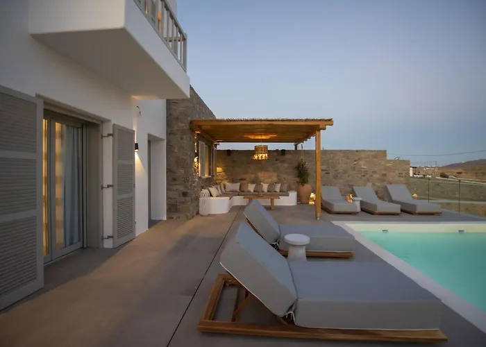 فيلة Summer Breeze Luxury Mykonos *