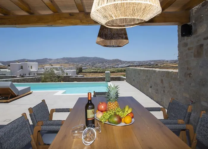 Summer Breeze Luxury Mykonos فيلة