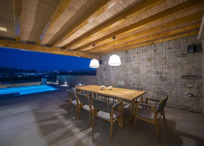 别墅 Summer Breeze Luxury Mykonos 帕诺尔莫斯米科诺斯